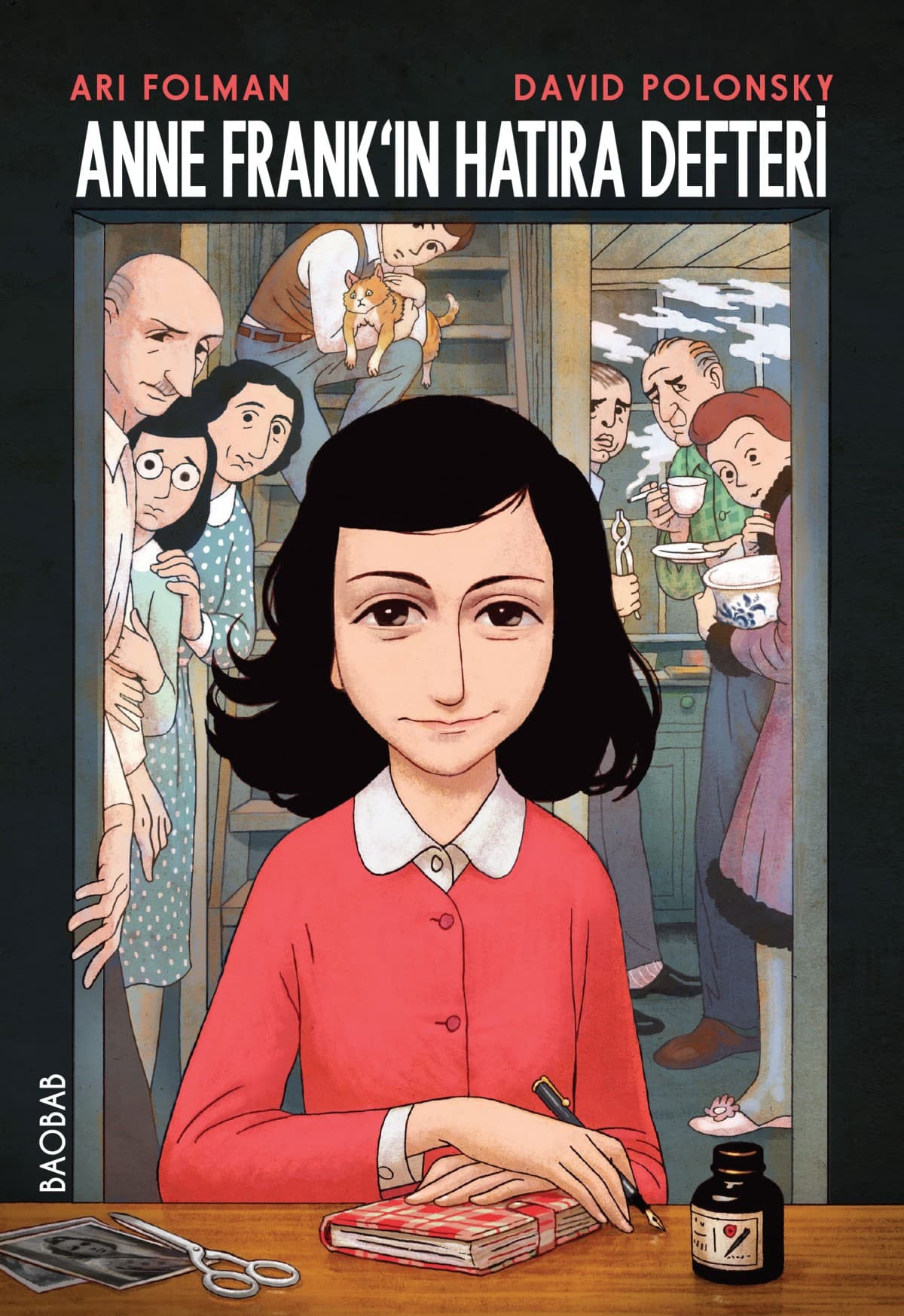 Anne Frank’ın hatıra defteri kitabının kapağı